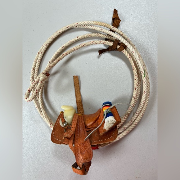 homemade Other - Vintage 1980’s craft item- lasso and saddle